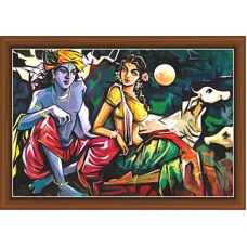Radha Krishna Paintings (RK-9279)